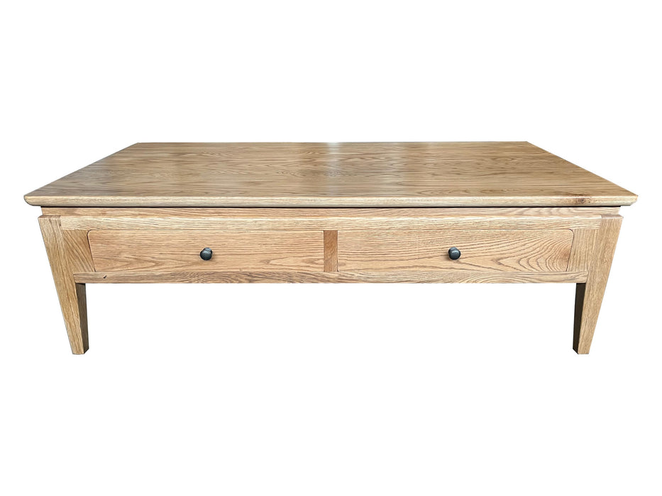 Cora 2 Drawer Timber Coffee Table