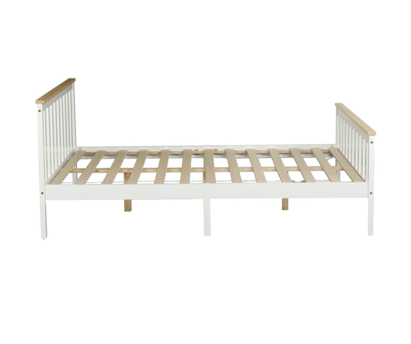 Glebe Queen Bed - Pine Wood