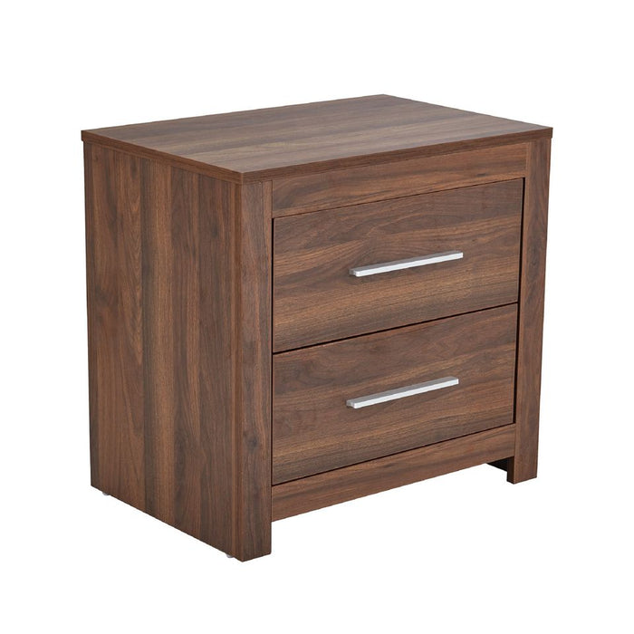 Walnut Manila Bedside Table