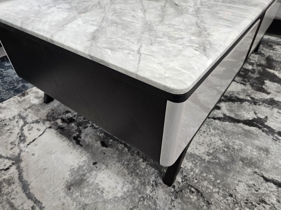 Grey Carla Marble Coffee Table