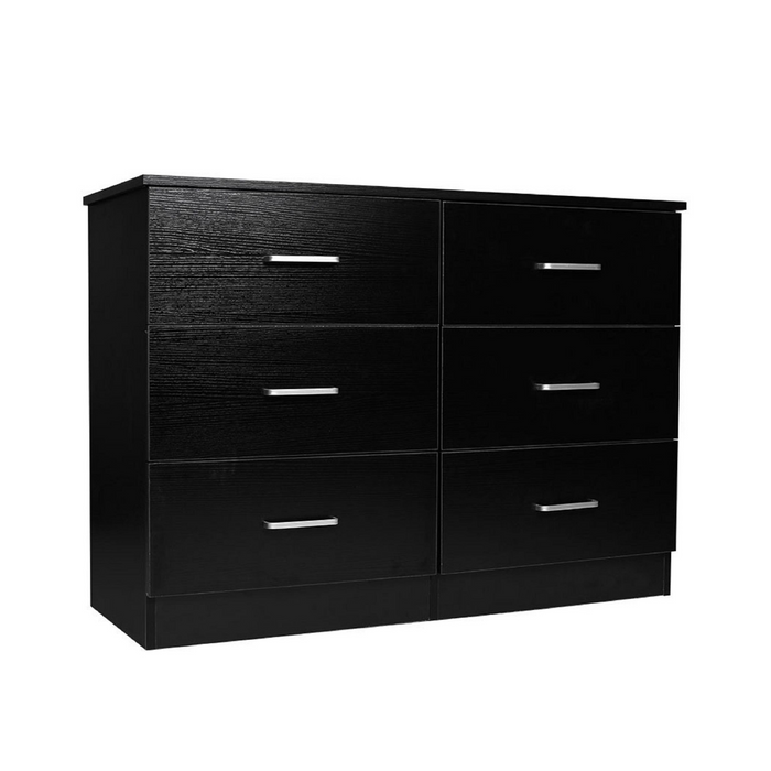 White 6 Drawer Tallboy