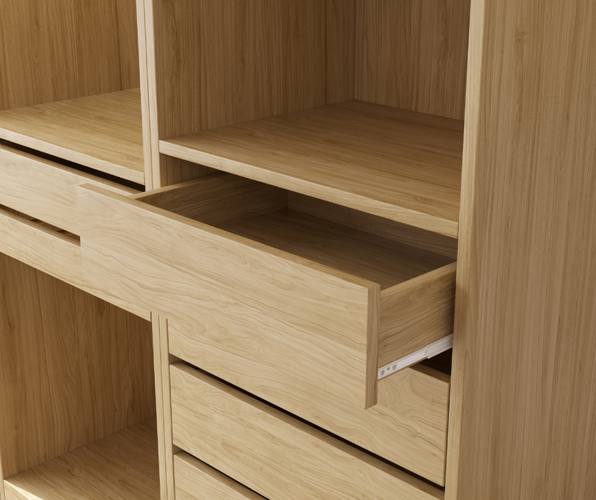 Botany 5 Drawer Shelves 60cm Oak