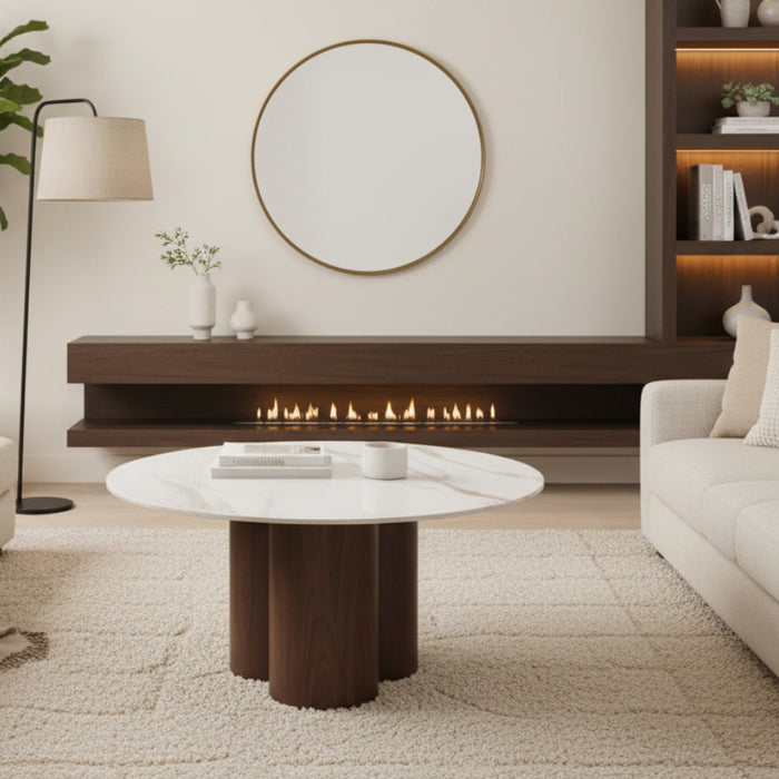 Milano Round Coffee Table 80cm