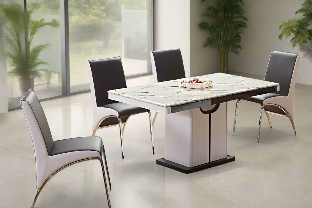 Munich Modern Marble Dining Set