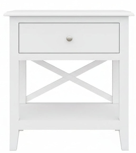 Hampton Side Table White