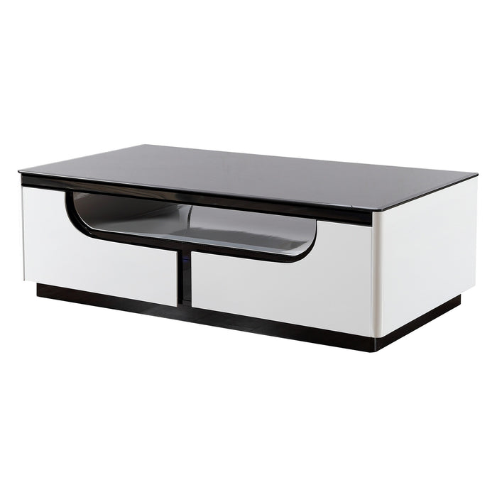 Serena Coffee Table with 4 Drawers 130cm x 70cm