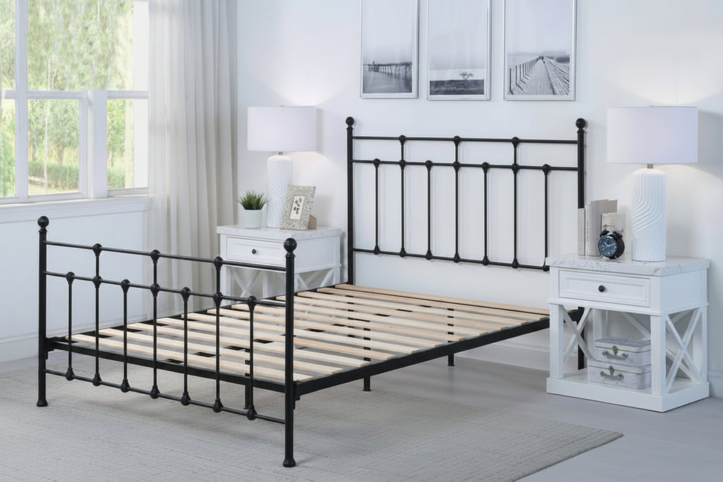 Cremorne Metal Bed Frame - Black