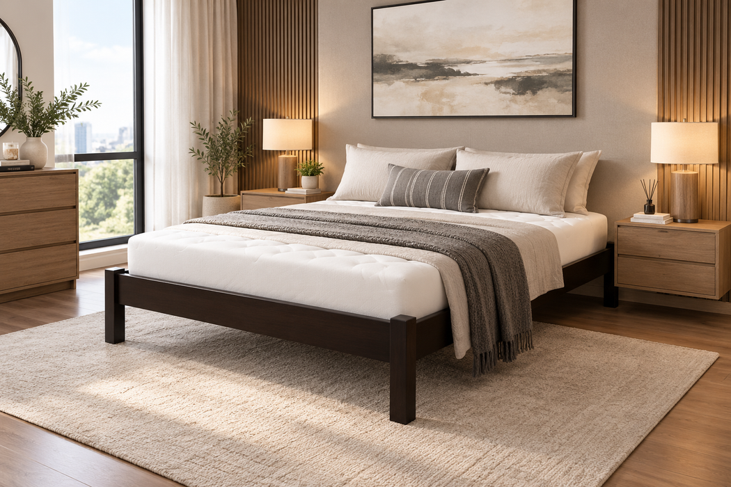 Linda Australia Made Solid Pine Bed Without Headboard