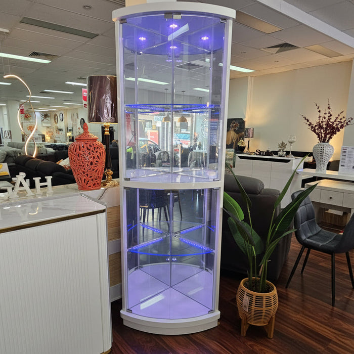 Alicia Corner Display Cabinet