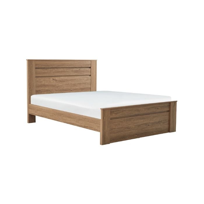 Jason Queen Bed, Dark Oak