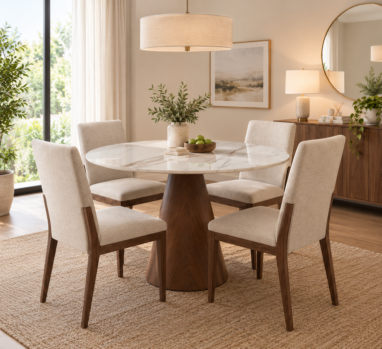 Monica Modern Round Dining Table