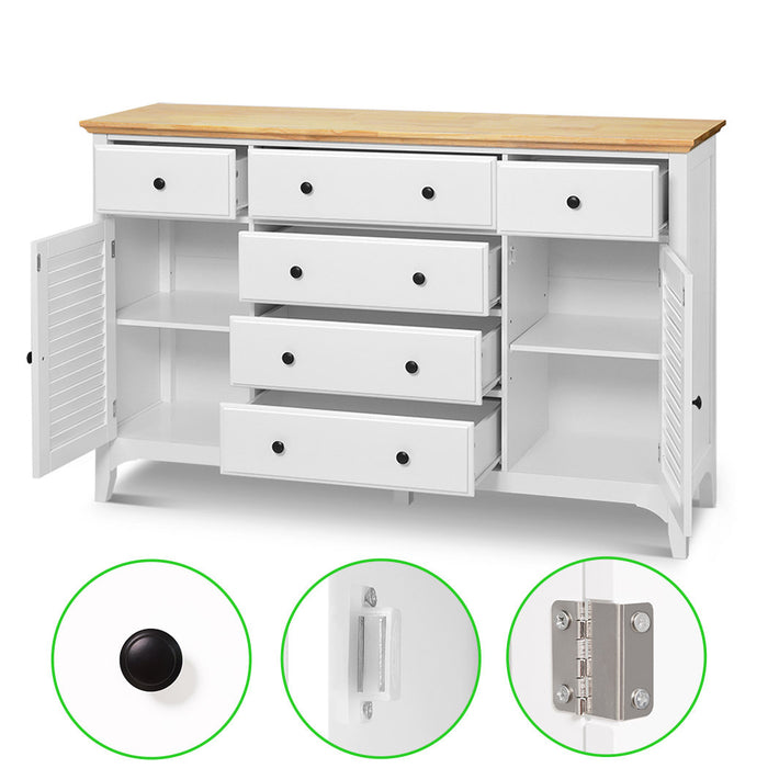 Madison 1.4m Sideboard Buffet - FULLY ASSEMBLED