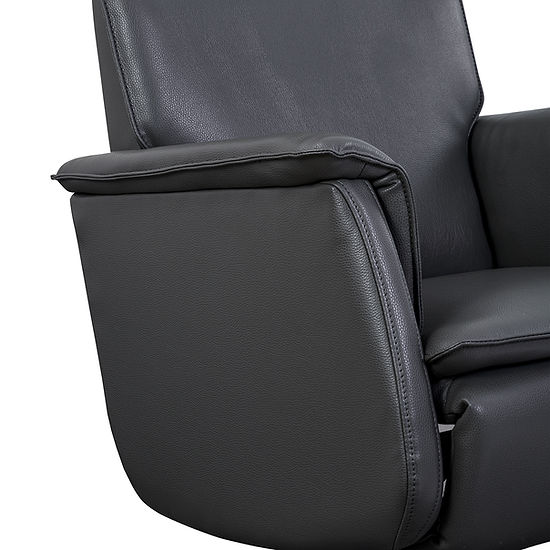 Beyton Office Recliner Chair Charcoal Black