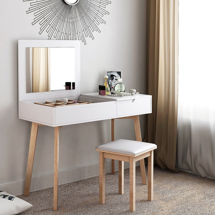 White Natura Dresser with Storage