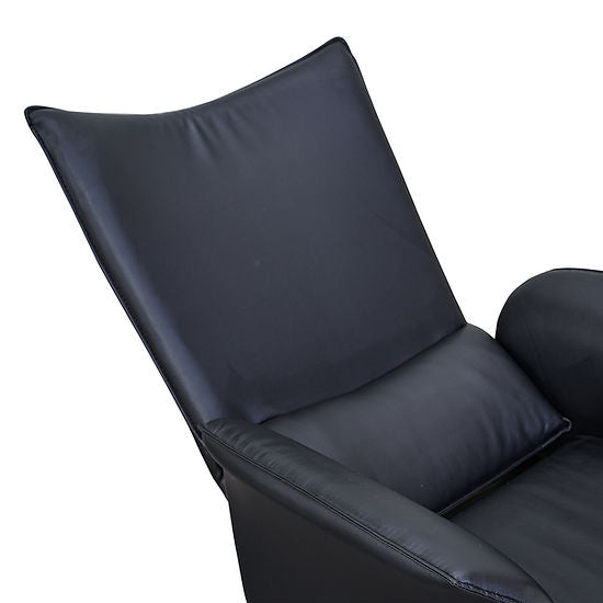 Gunee Office Recliner Chair Charcoal Black