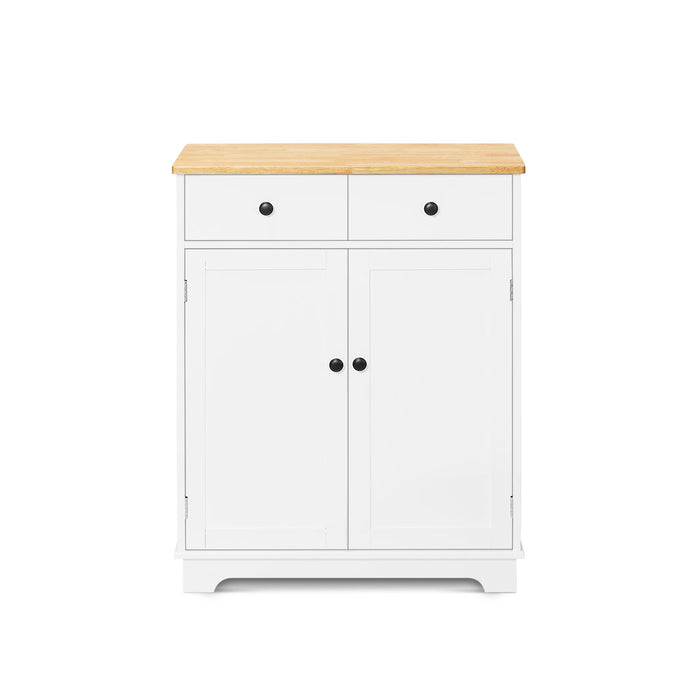 Elana 68cm Cupboard Storage Cabinet - FULLY ASSEMBLED