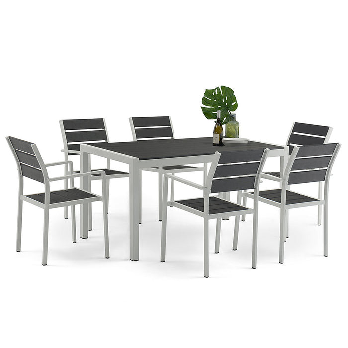 6 Seater Acava Outdoor Dining Table Set