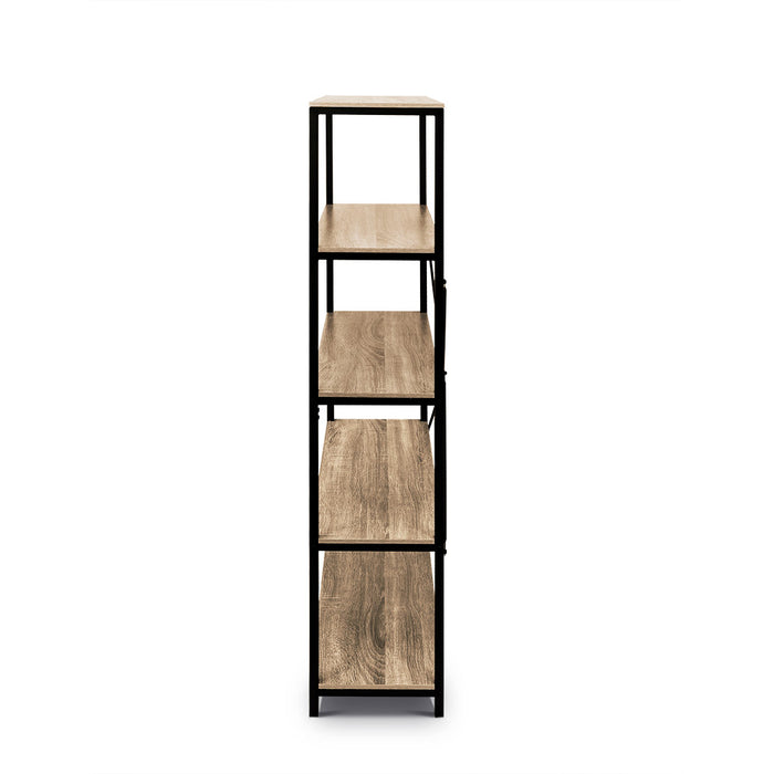 Randwick 80cm Industrial Style Bookshelf - FULLY ASSEMBLED
