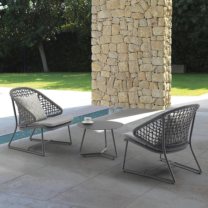 Dark Grey Castlereagh 2 Seater Outdoor Lounge Set