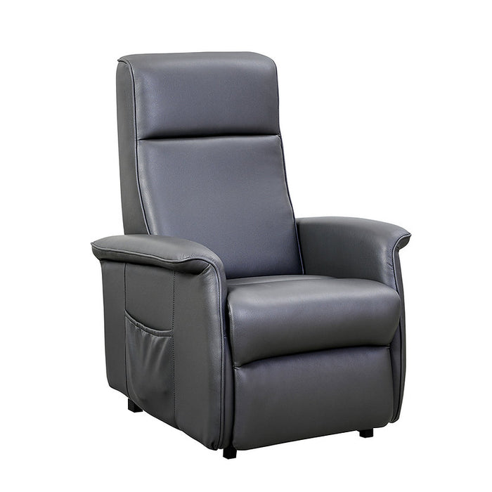 Alice Electric PU Leather Recliner Lift Chair with Remote Control Koala Grey