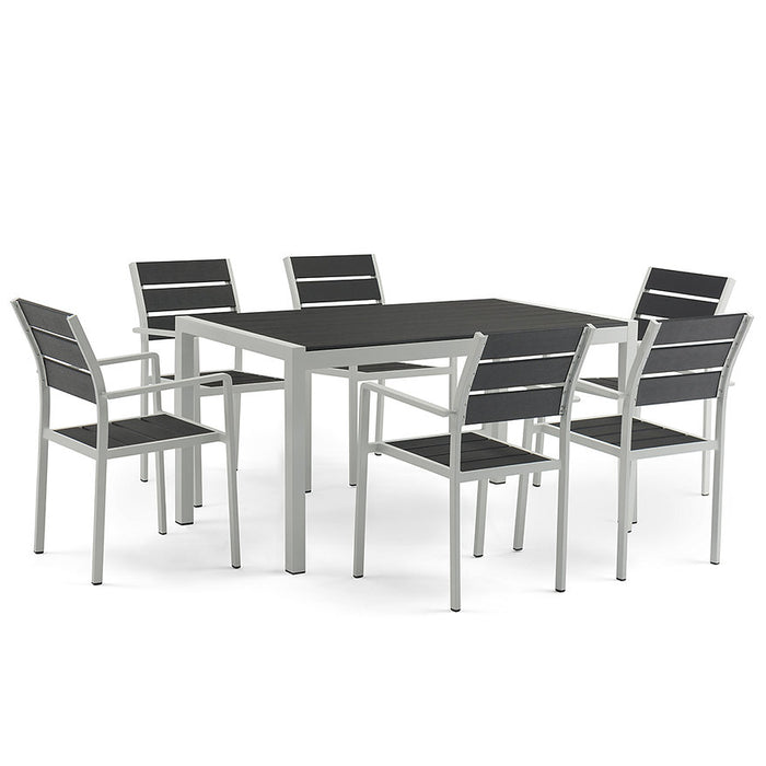 6 Seater Acava Outdoor Dining Table Set