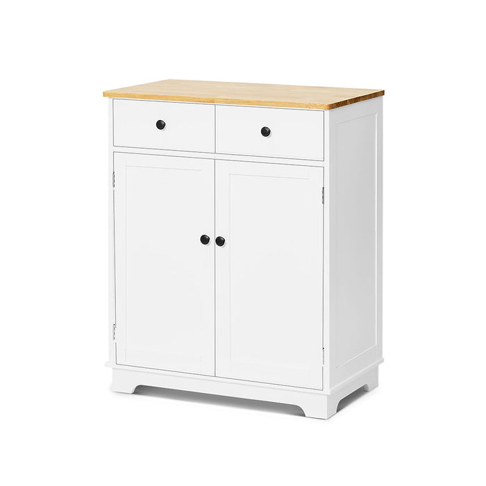 Elwood 68cm 2 Door 2 Drawer Storage Cabinet