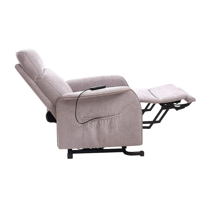 Yass Electric Recliner Lift Chair Vanilla Beige