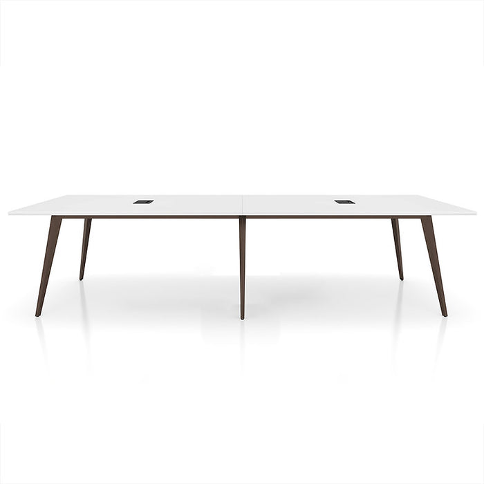 Noosa 3.2m Meeting Table White and Grey