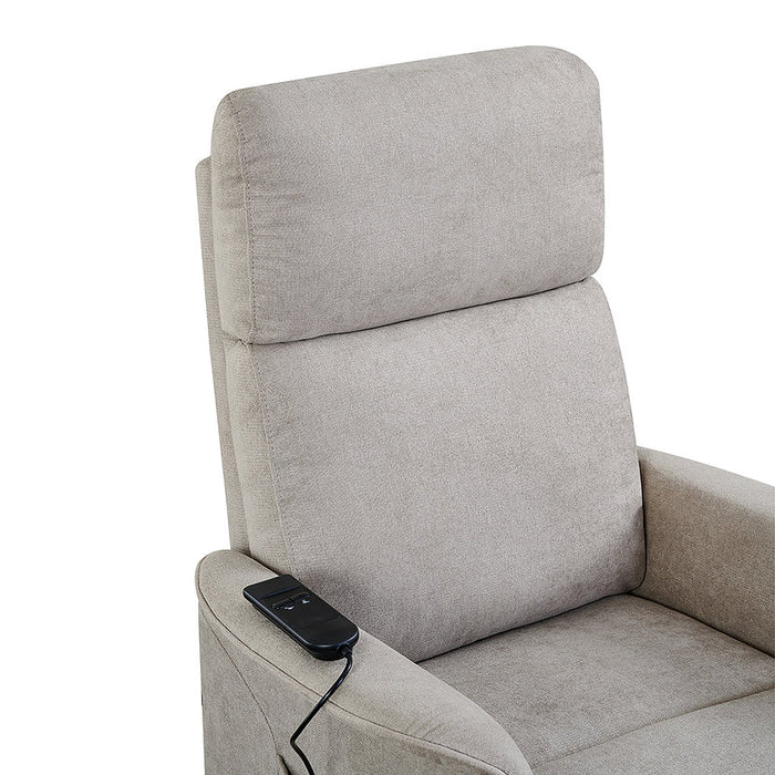 Yass Electric Recliner Lift Chair Vanilla Beige