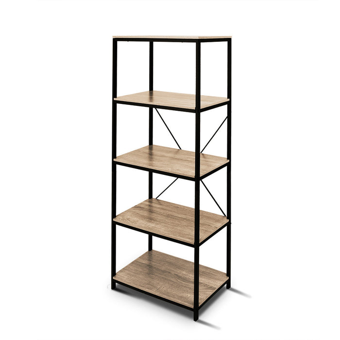 Randwick 80cm Industrial Style Bookshelf - FULLY ASSEMBLED