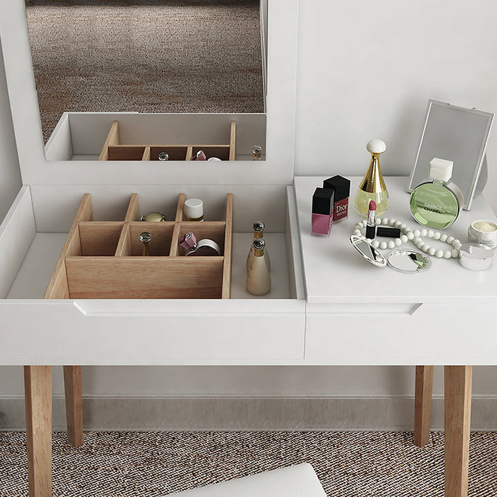 White Natura Dresser with Storage