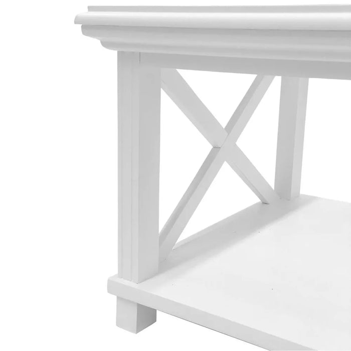 Sorrento Rectangular Hampton Coffee Table White