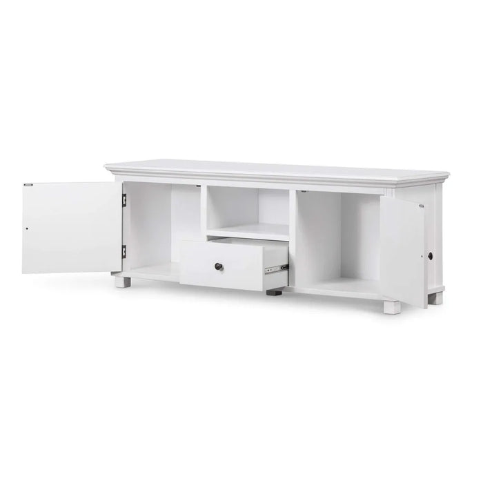 Sorento White Tv Entertainment Unit, 1700mm