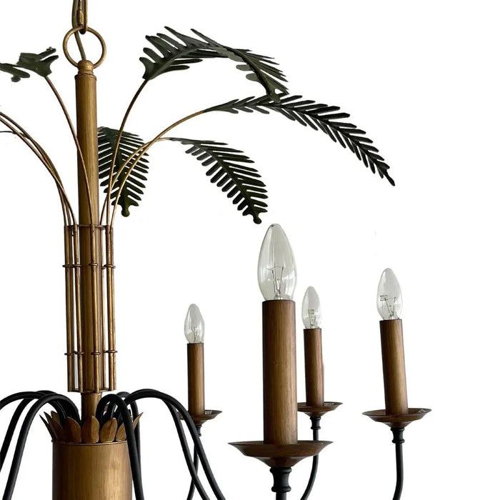 Coast Palm Leaves Chandelier Light