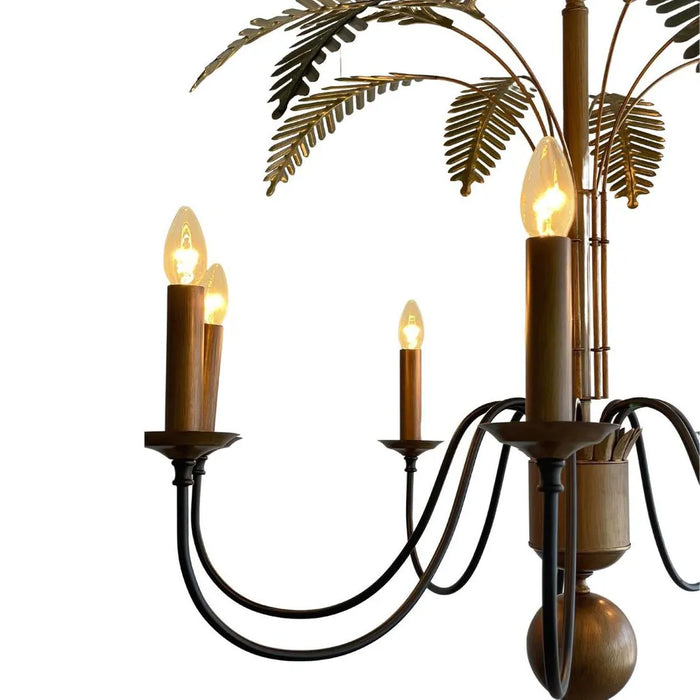 Coast Palm Leaves Chandelier Light