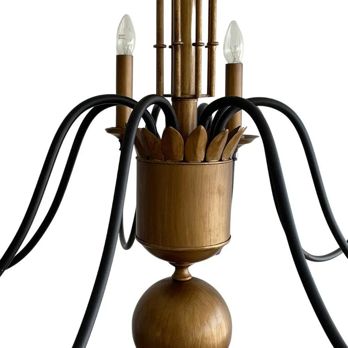 Coast Palm Leaves Chandelier Light