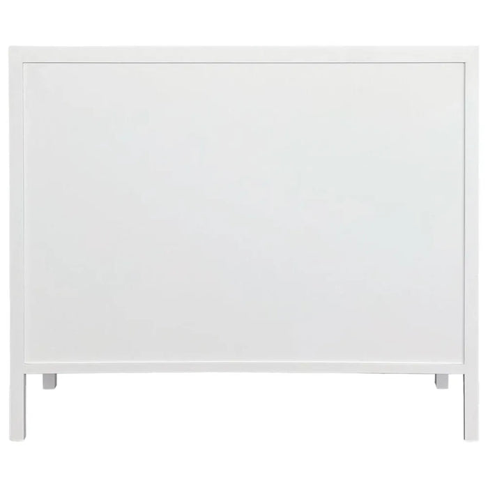 Santorini 1.0m Hamptons Dresser - White