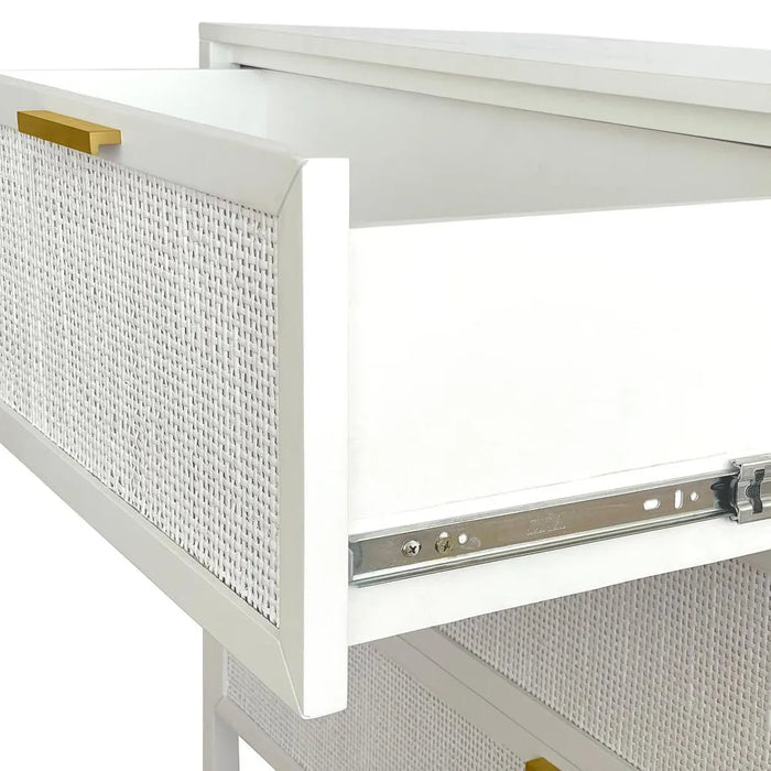 Santorini 1.0m Hamptons Dresser - White