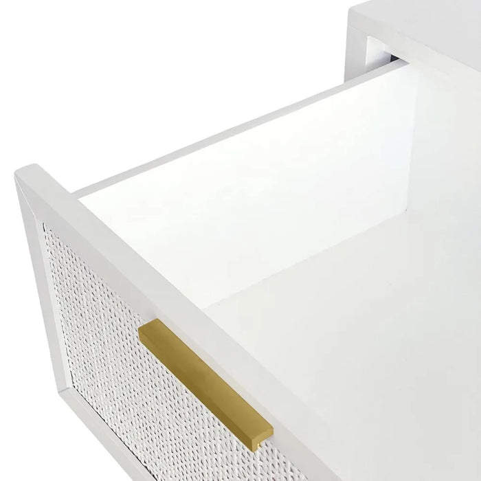 Santorini 1.0m Hamptons Dresser - White