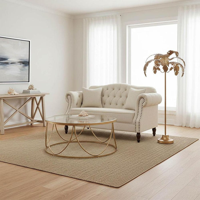 Azalea Floor Lamp Gold