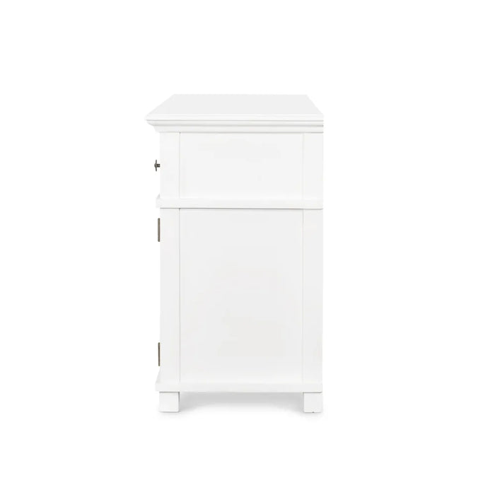 White Sorrento 4 Door 4 Drawer Buffet 188cm