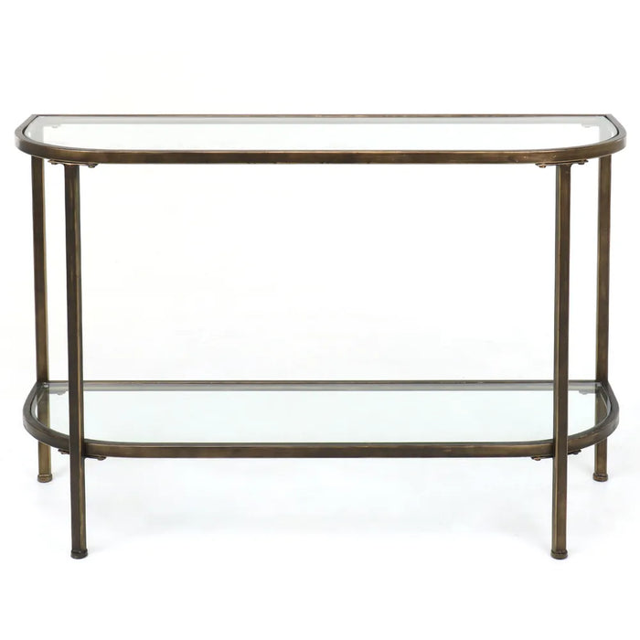 Palladium Glass Hallway Table 120cm