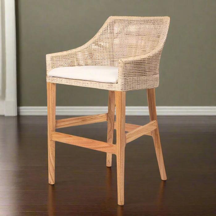 Carlingford Rattan Counter Stool Natural