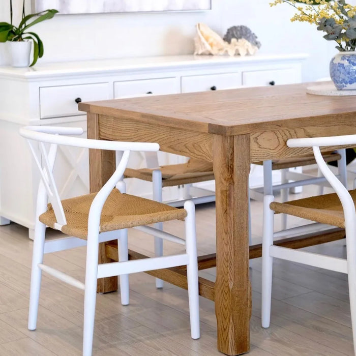 310cm Balmoral Extendable Hamptons Oakwood Dining Table