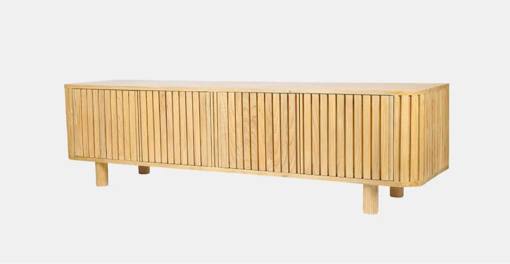 Vince 1.8m Entertainment Unit - Natural