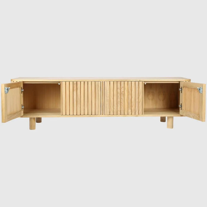 Vince 1.8m Entertainment Unit - Natural