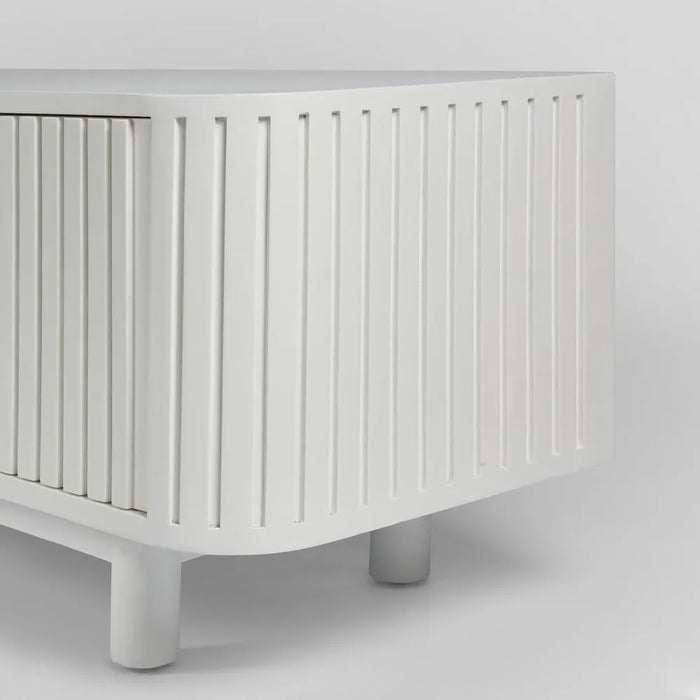 Vince 1.8m Entertainment Unit - Off White