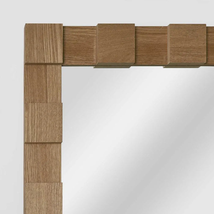 Milano Floor Mirror - Oak