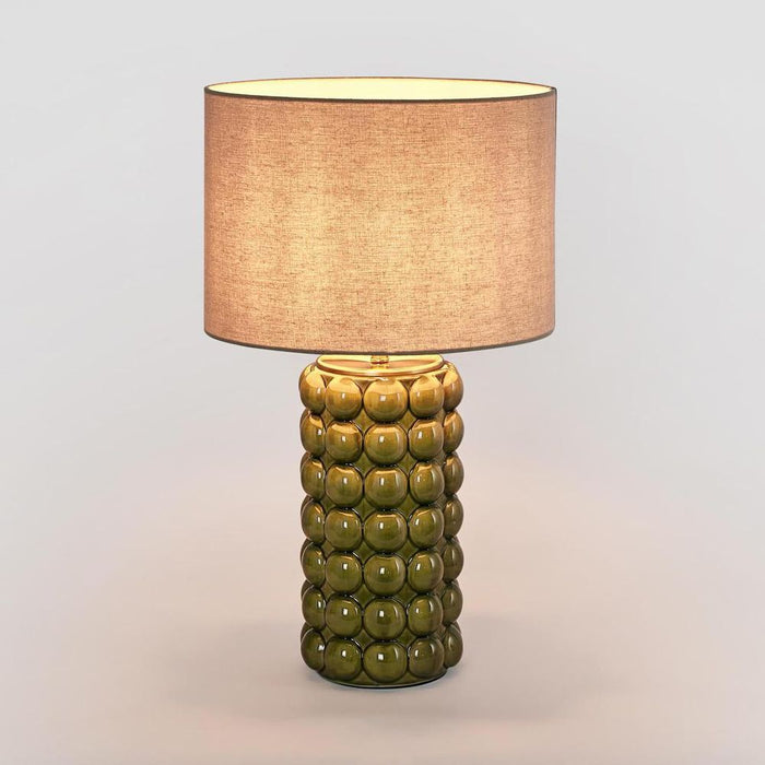 Condotti Green Table Lamp & Shade