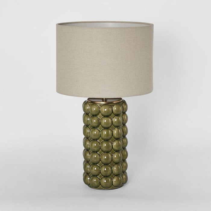Condotti Green Table Lamp & Shade